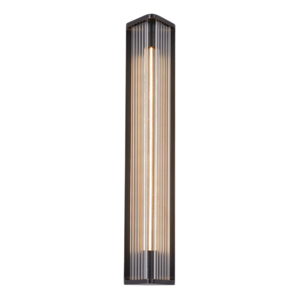 ALORA Lighting Sabre WV339123UBCR Wall/Vanity Light Fixture, Urban Bronze