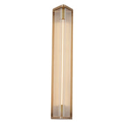 ALORA Lighting Sabre WV339123VBCR Vanity Light Fixture, UL Damp Rated, Vintage Brass