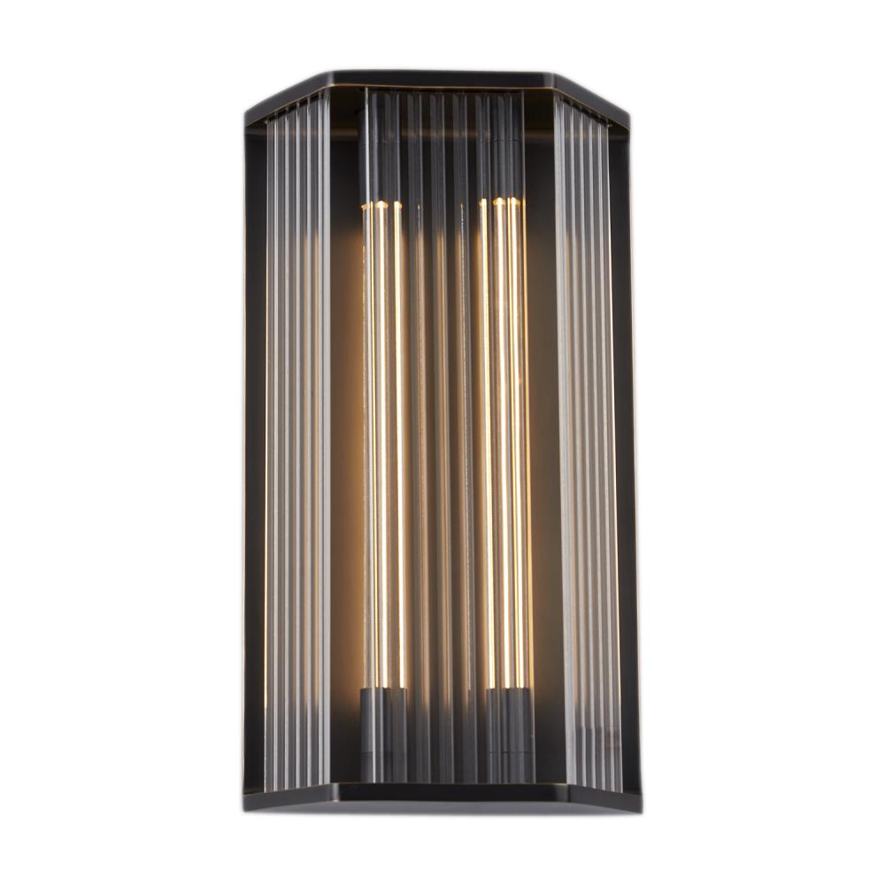 ALORA Lighting Sabre WV339216UBCR Wall/Vanity Light Fixture, UL Damp Rated, Urban Bronze