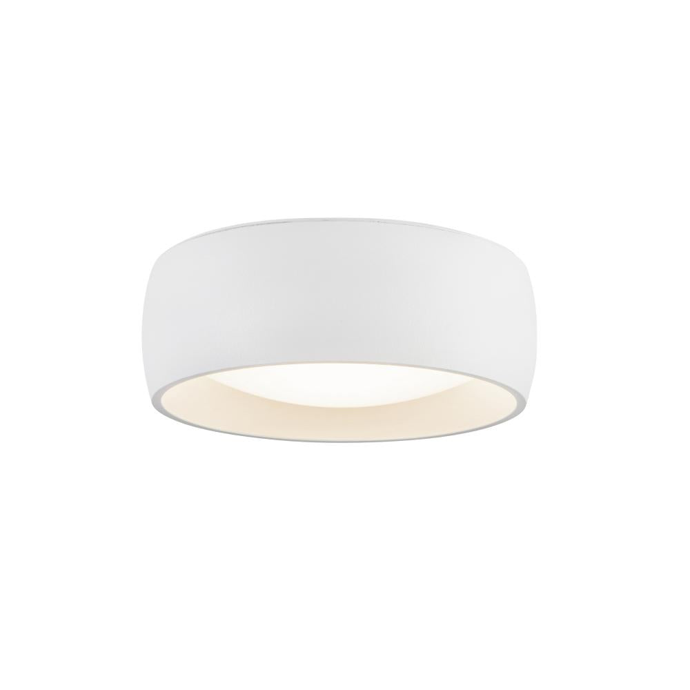 Kuzco Savile FM82104-WH Flush Mount, 4-in LED, White