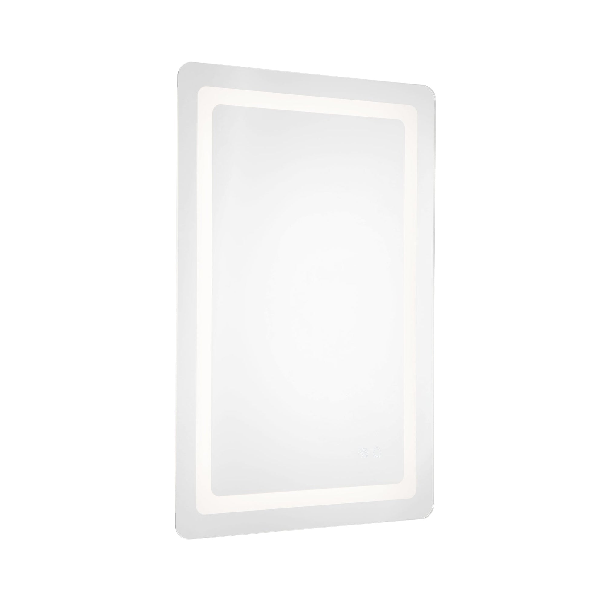 Kuzco VM31124-5CCT Vanity Mirror, LED, Sandblasted Merc Edge