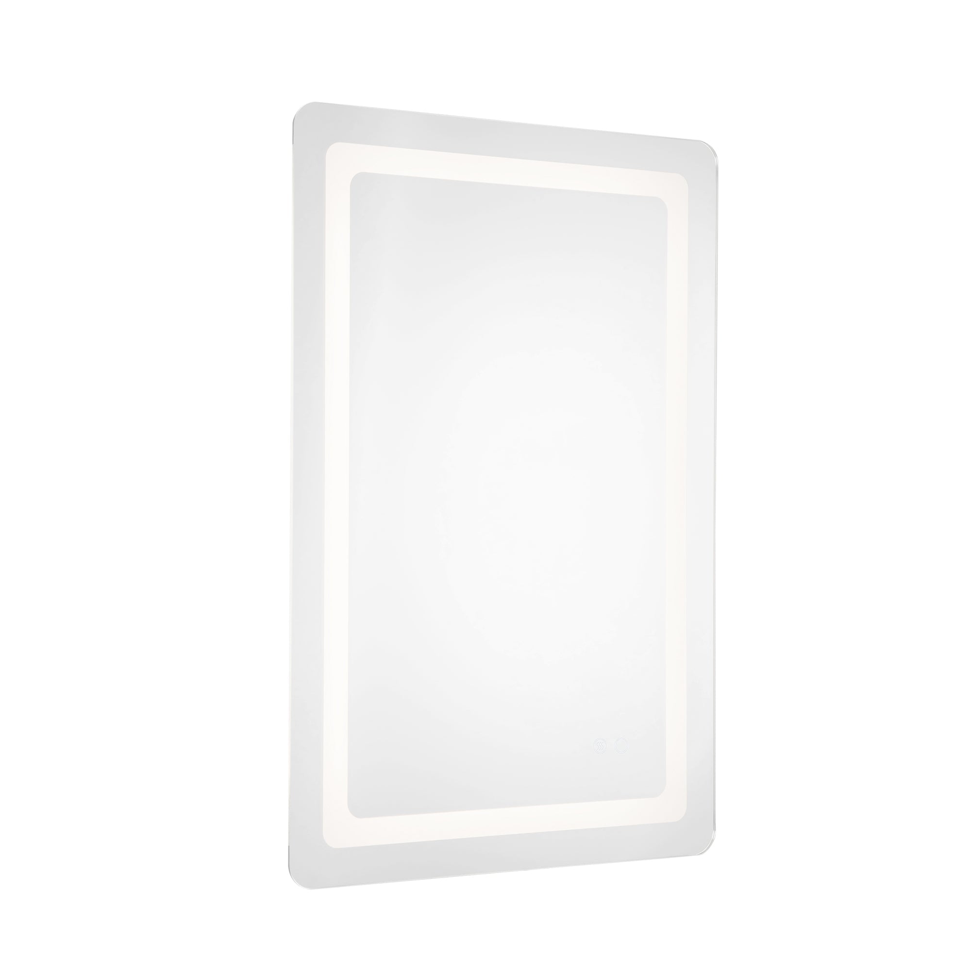 Kuzco VM31124-5CCT Vanity Mirror, LED, Sandblasted Merc Edge
