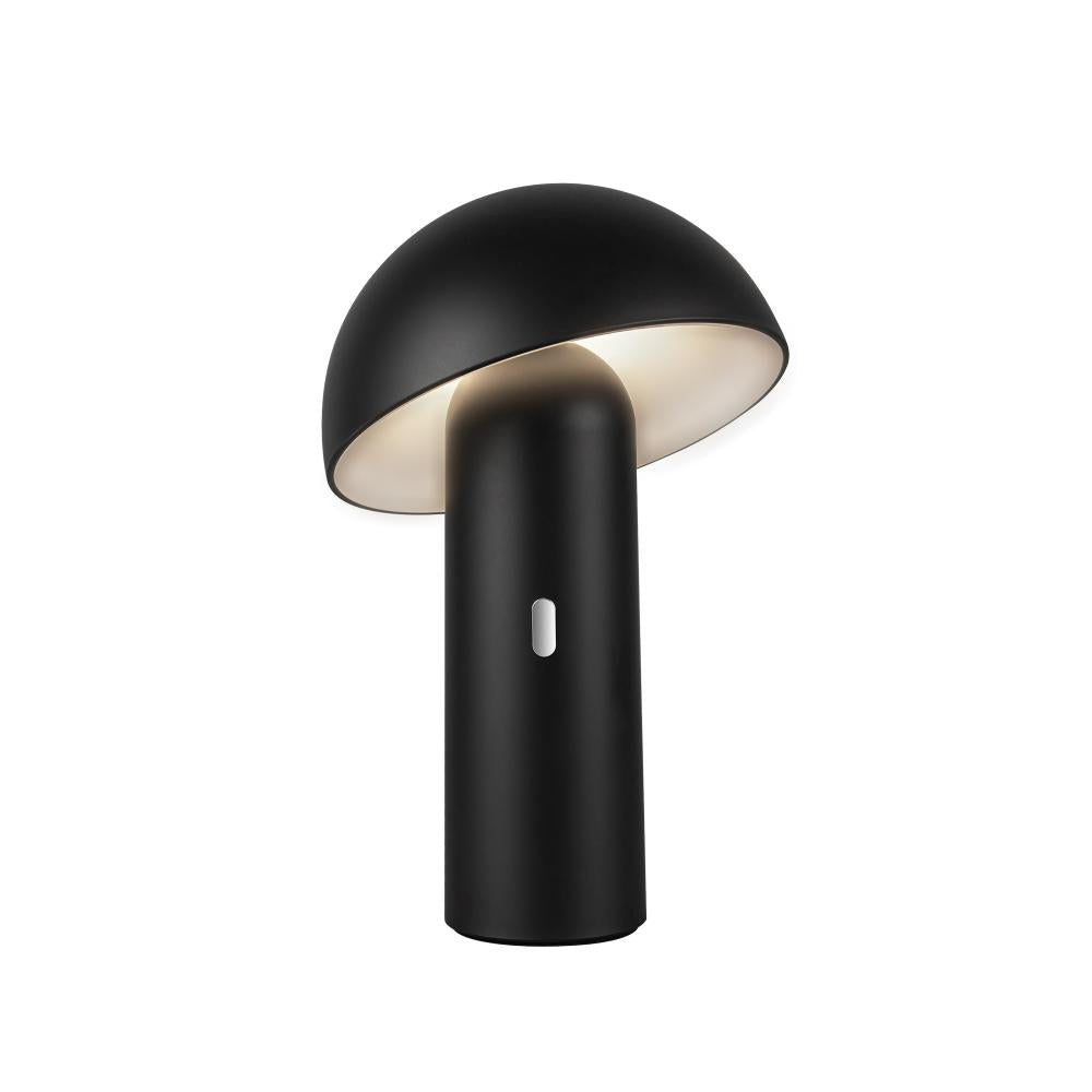 Kuzco TL65210-BK Setas 6-in Table Lamp, LED, Black