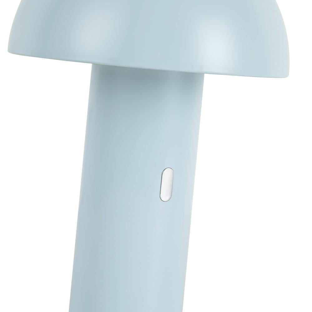 Kuzco TL65210-SY Setas 6-in Sky Blue LED Table Lamp, UL Damp Rated, Sky Blue