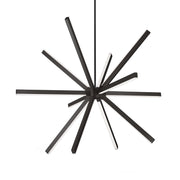 Kuzco Lighting CH14348 Black LED Chandelier, 48W Watt, Contemporary, Black