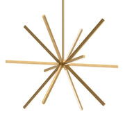 Kuzco Lighting CH14356-BG-UNV LED Chandelier, 56-in, Contemporary, Brushed Gold