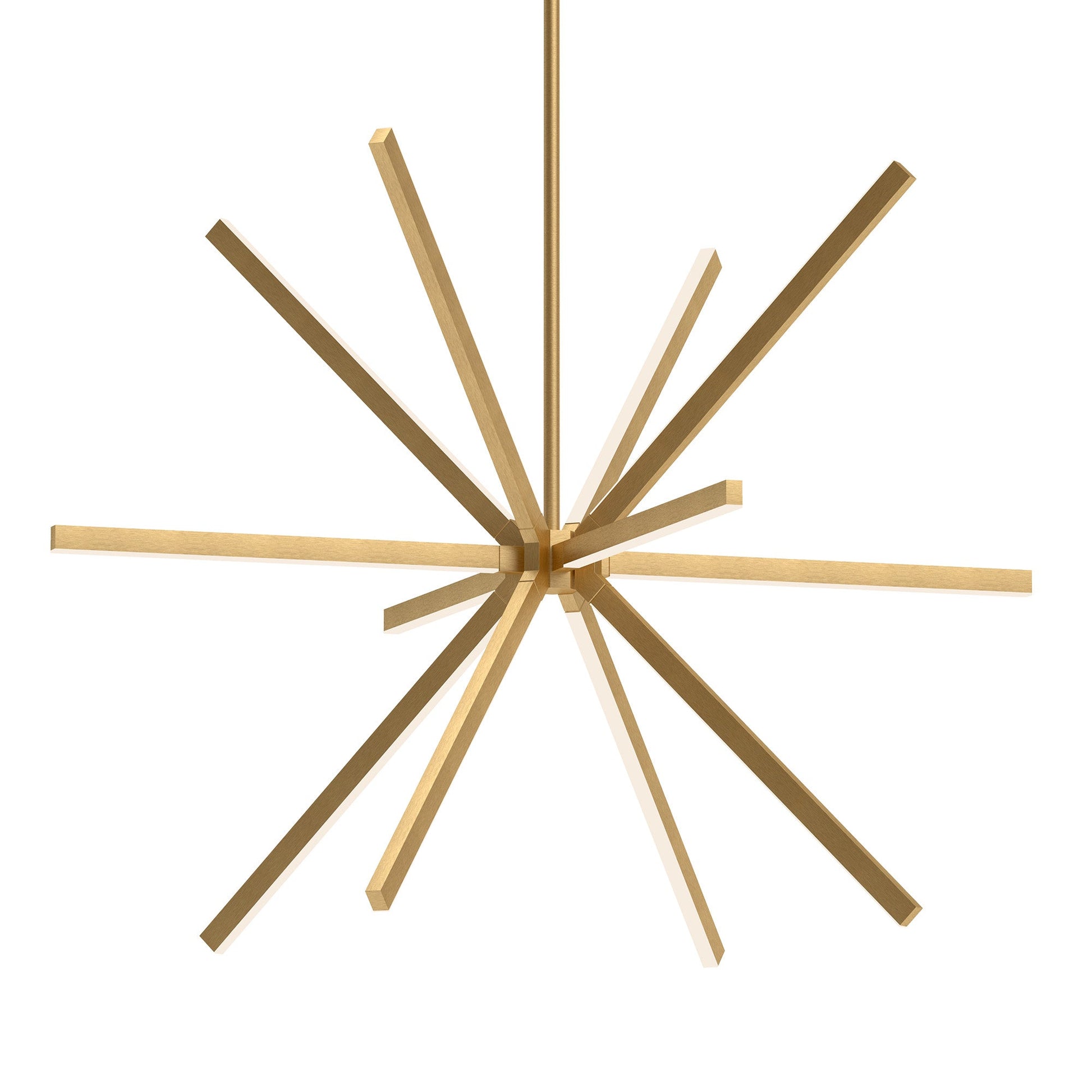 Kuzco Lighting CH14356-BG-UNV LED Chandelier, 56-in, Contemporary, Brushed Gold
