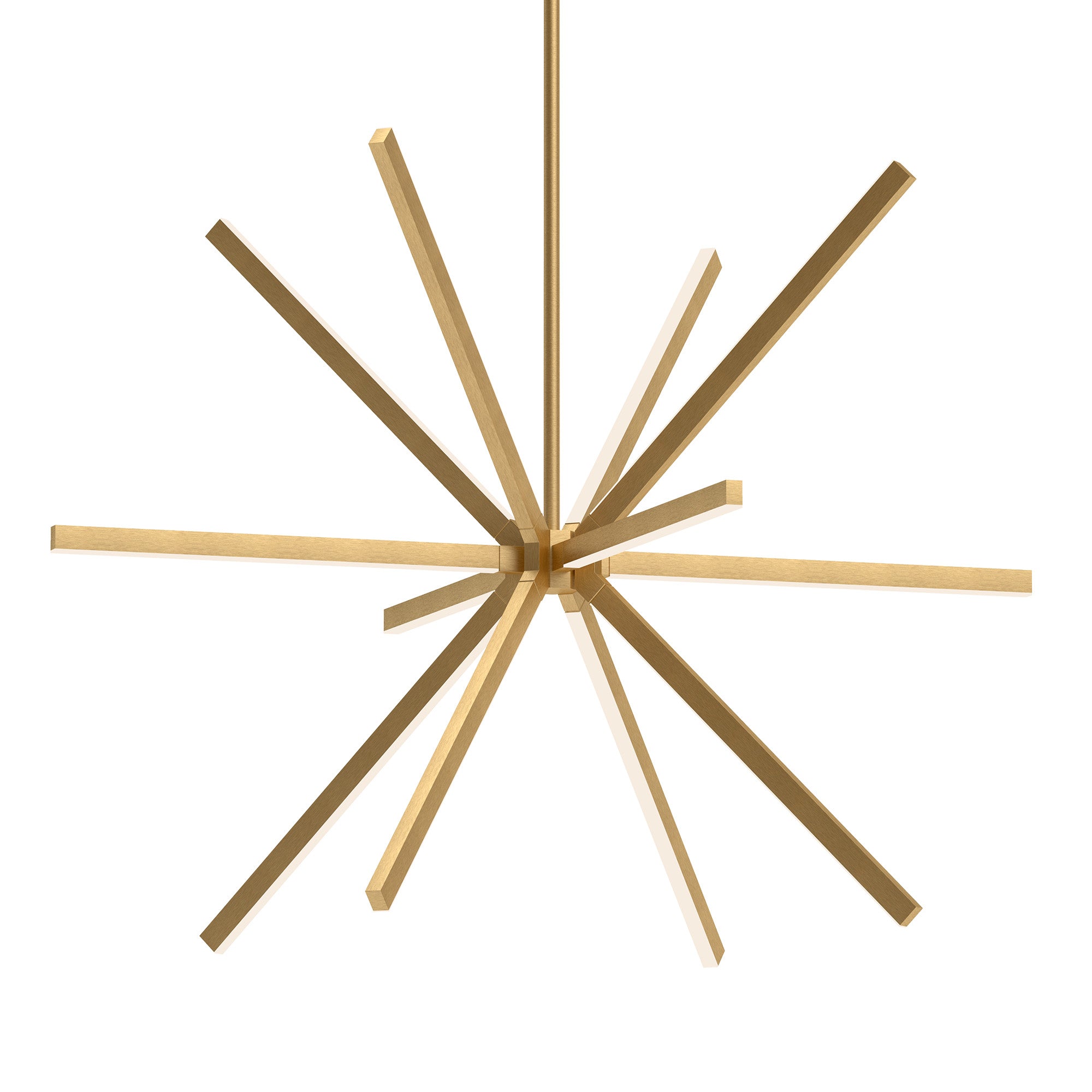 Kuzco Lighting CH14356-BG-UNV LED Chandelier, 56-in, Contemporary, Brushed Gold
