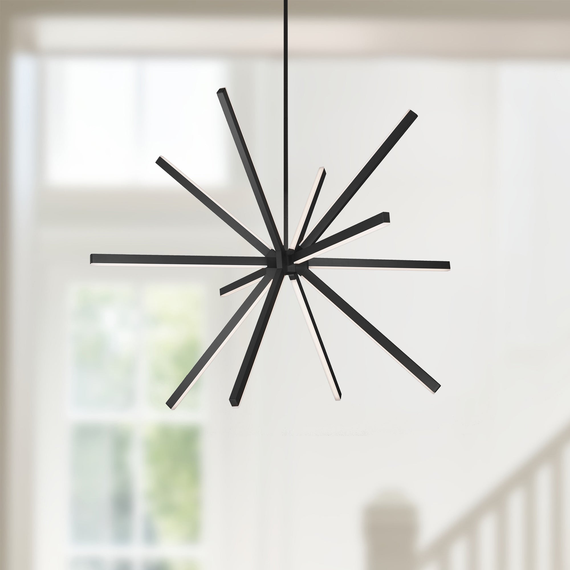 Kuzco Lighting CH14356-BK-UNV Chandelier, Contemporary, Black