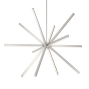 Kuzco Lighting CH14356-BN-UNV Led Chandeliers, Contemporary, Brushed Nickel