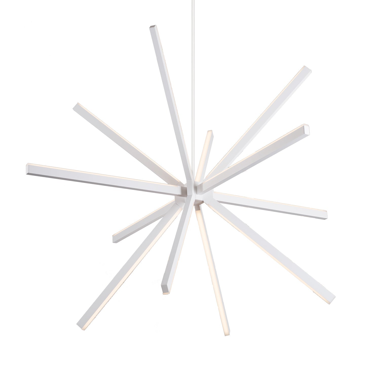 Kuzco Lighting CH14356-WH-UNV Chandeliers, 67W Watt, White LED Light Fixture