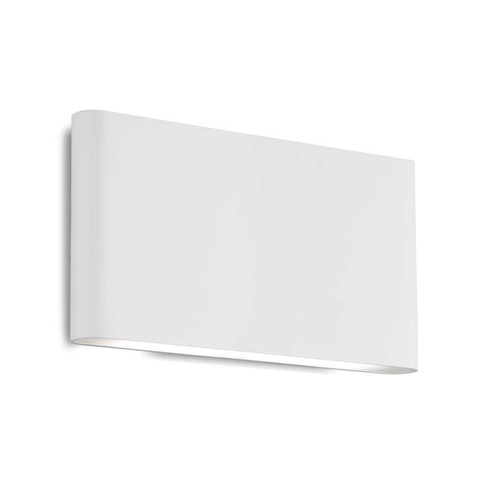 Kuzco Lighting AT68010-WH Wall Light Fixture, UL Damp Rated, White
