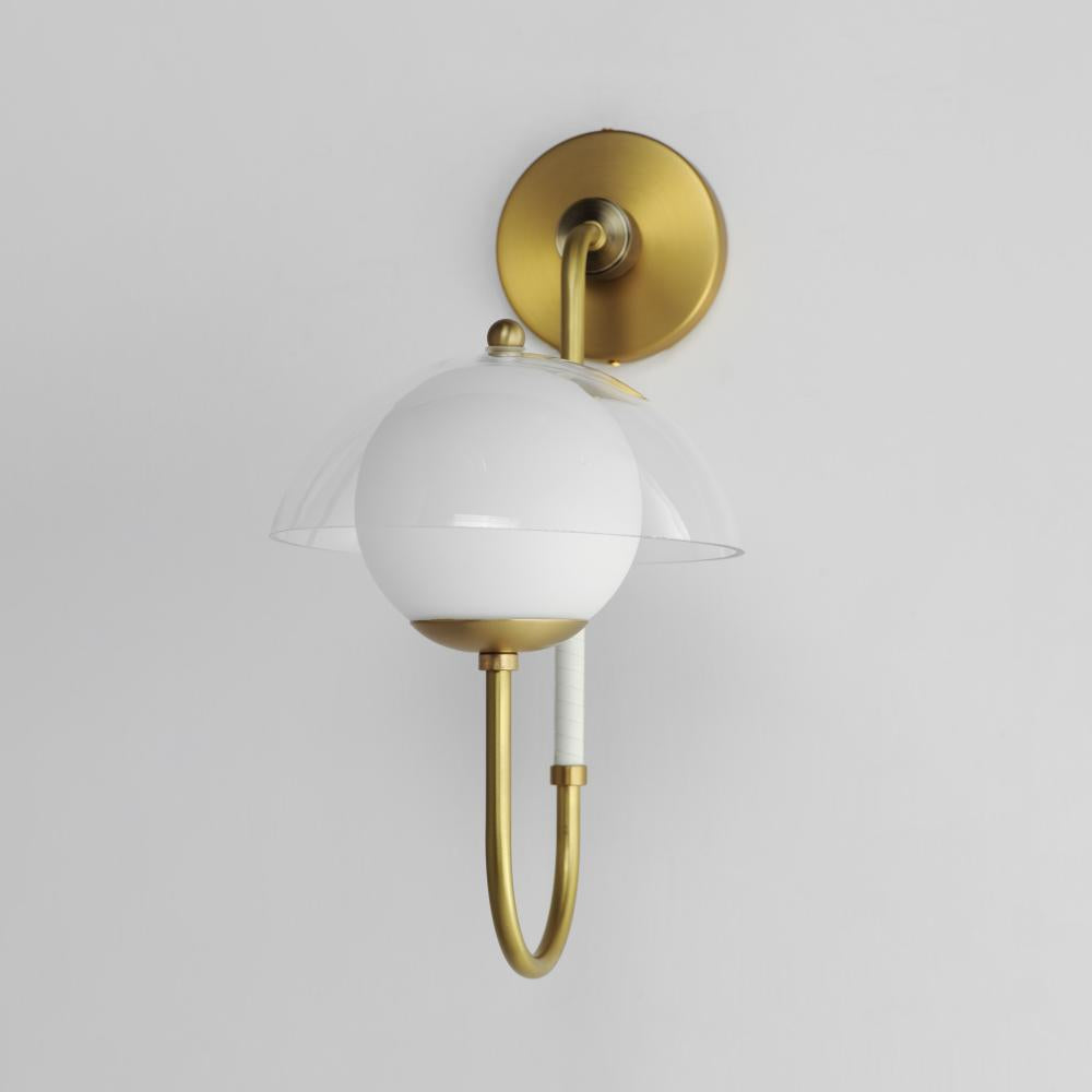 Studio M CHAPEAU SM21300SBR Sconce Traditional - Satin Brass
