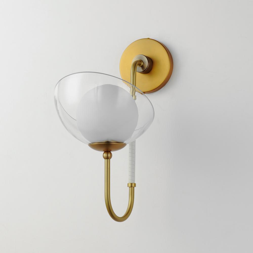 Studio M CHAPEAU SM21301SBR Sconce Traditional - Satin Brass