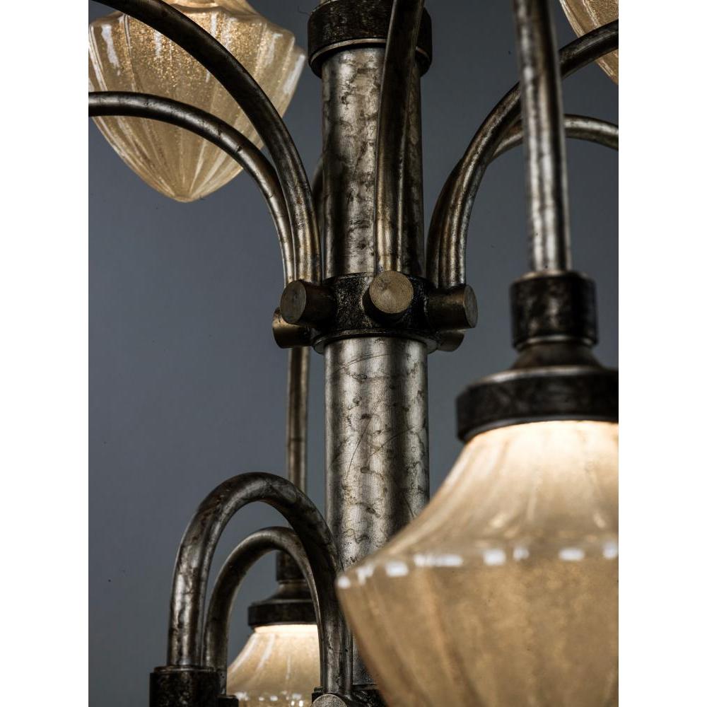 Studio M WILSHIRE SM23438TGAG Chandelier Traditional - Argent