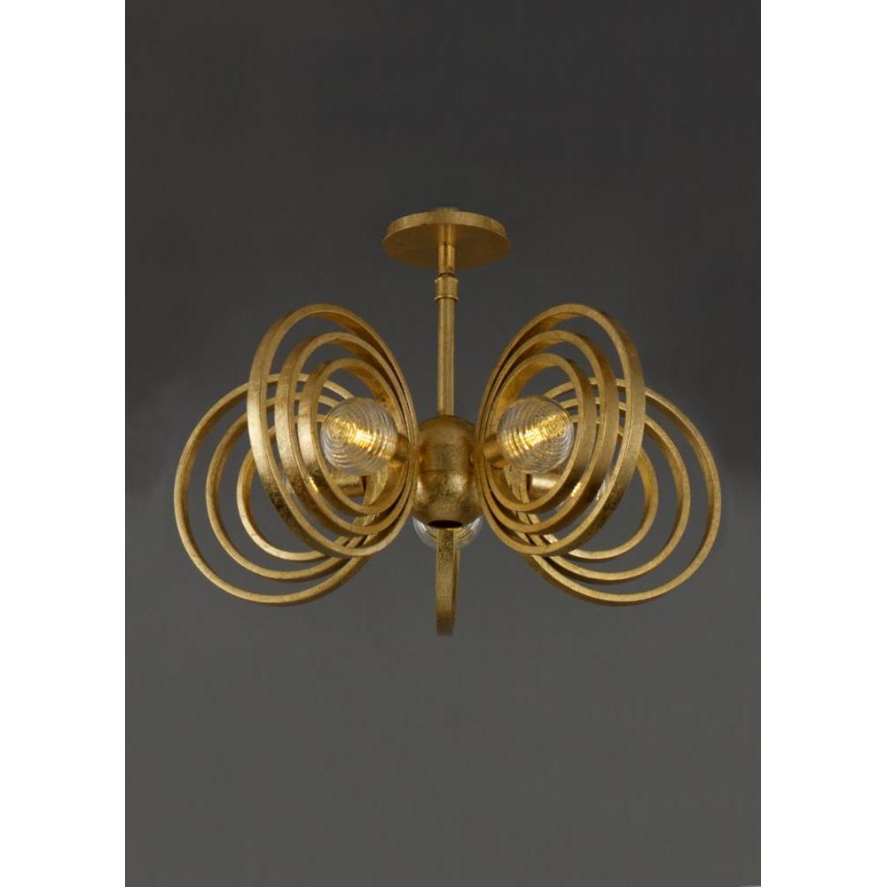 Studio M FREQUENCY SM23634CRGL Pendant Traditional - Gold Leaf