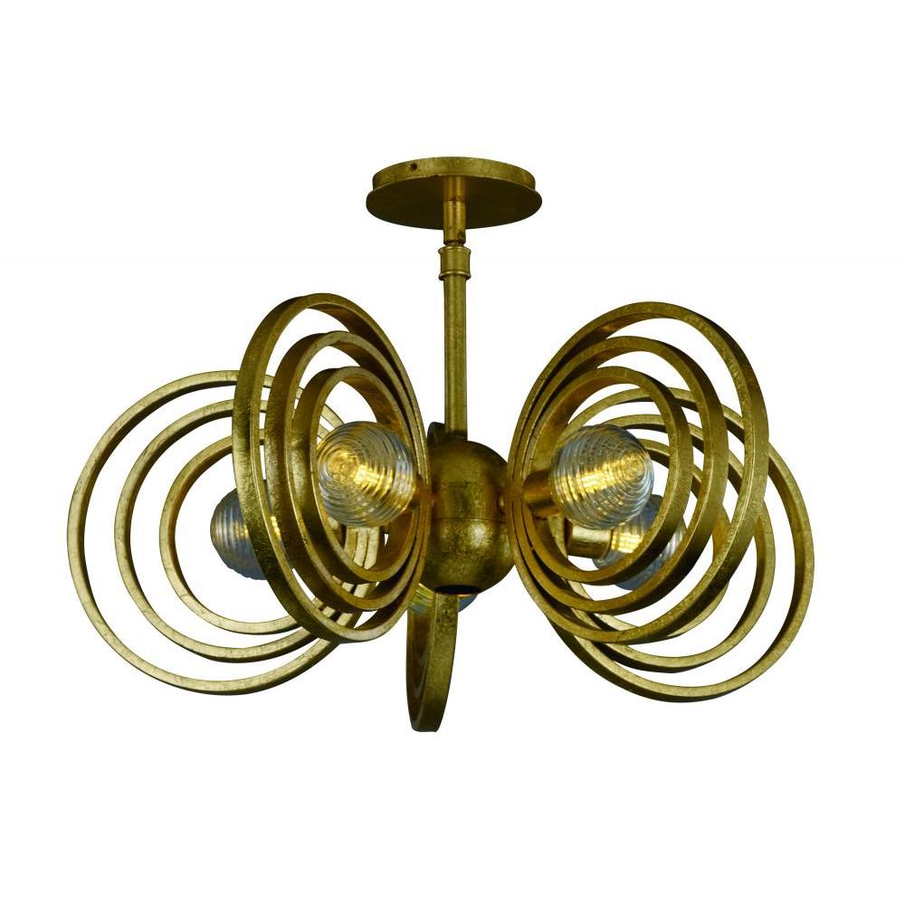 Studio M FREQUENCY SM23634CRGL Pendant Traditional - Gold Leaf
