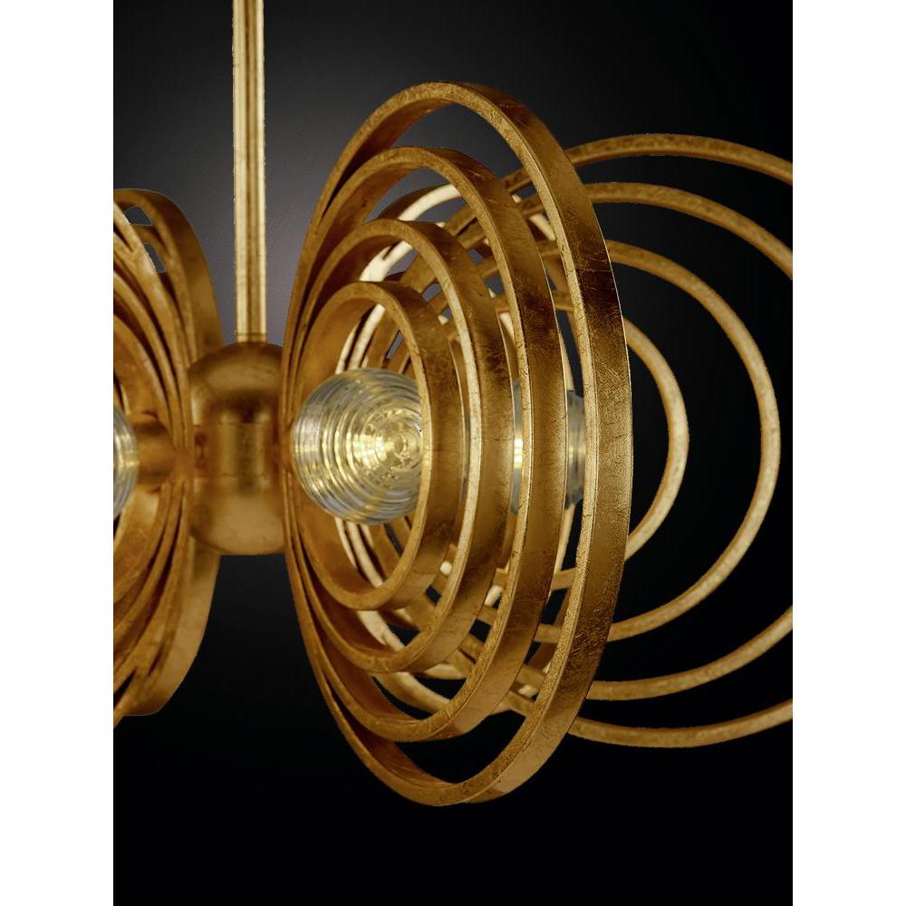Studio M FREQUENCY SM23636CRGL Pendant Traditional - Gold Leaf