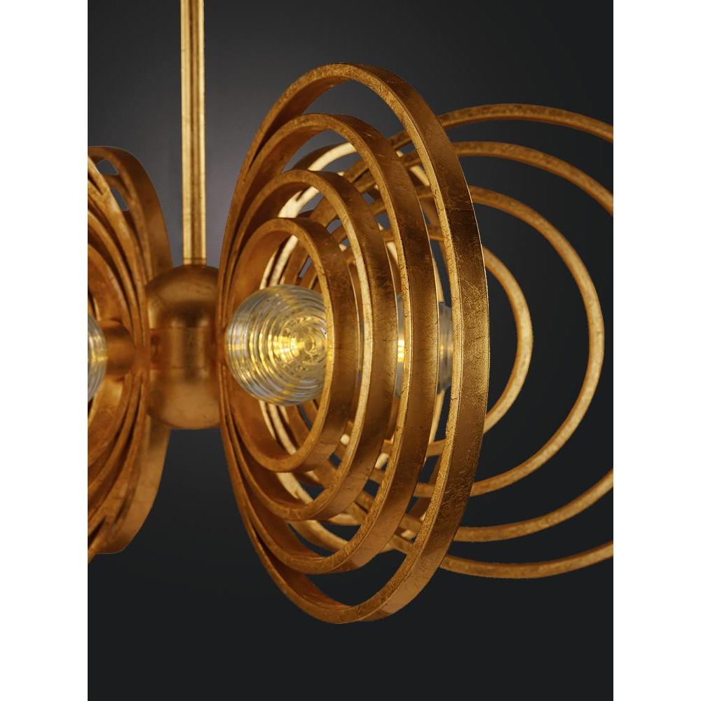 Studio M FREQUENCY SM23638CRGL Pendant Traditional - Gold Leaf