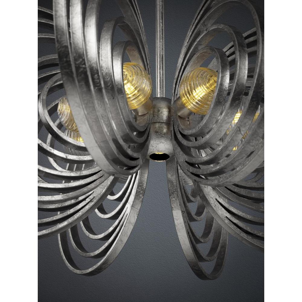 Studio M FREQUENCY SM23638CRSL Pendant Traditional - Silver Leaf