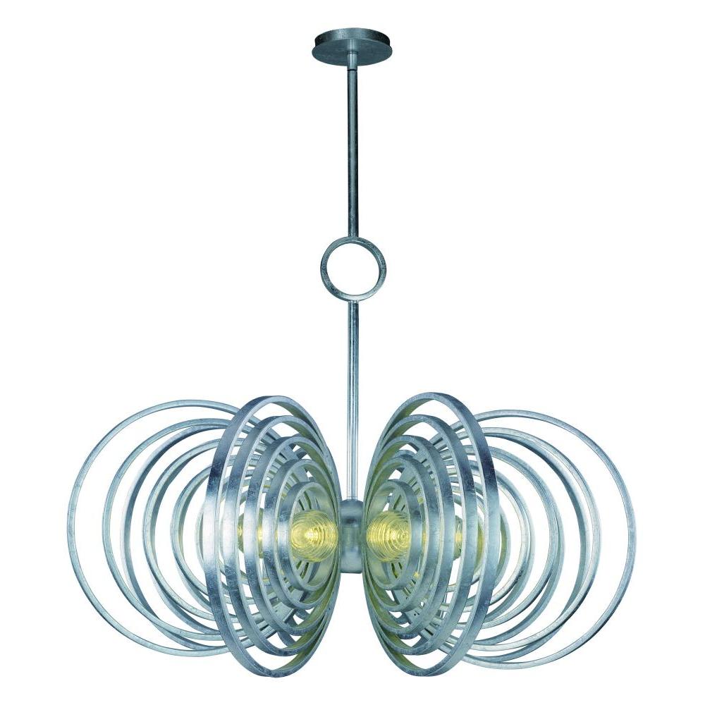 Studio M FREQUENCY SM23638CRSL Pendant Traditional - Silver Leaf