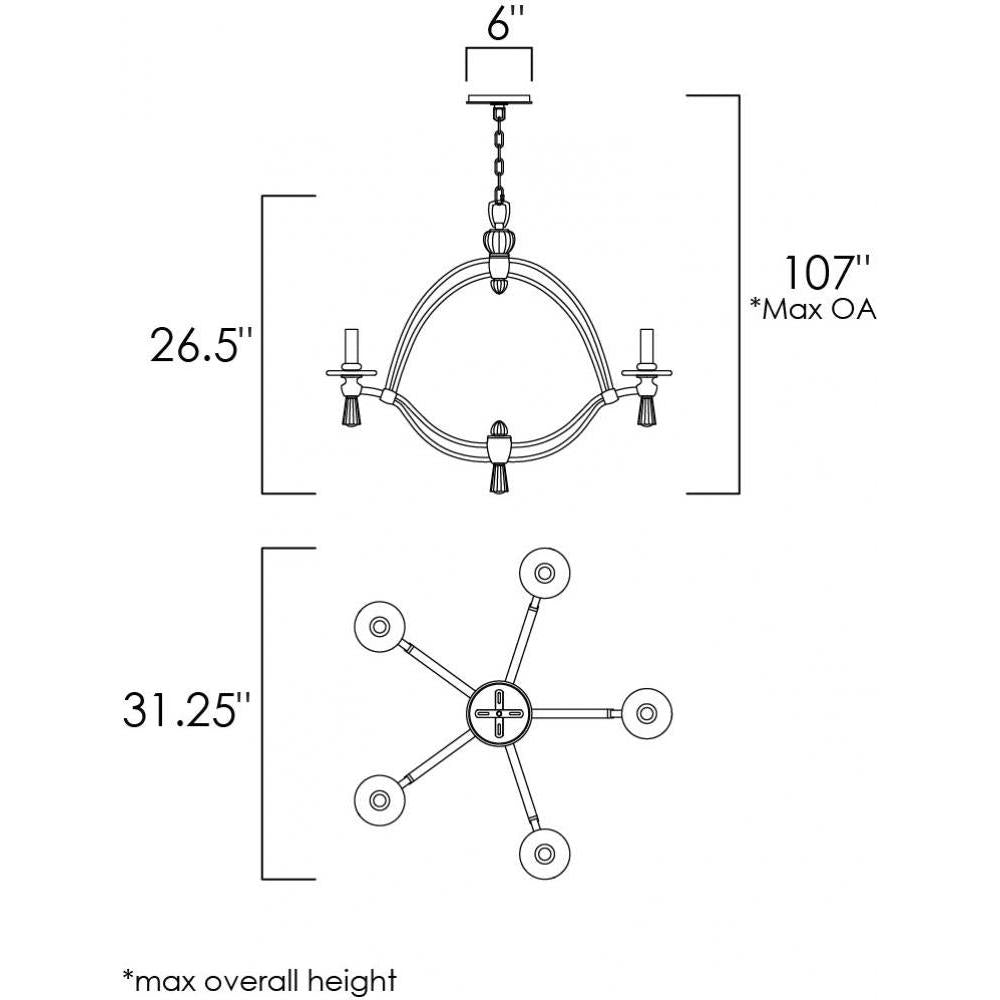 Studio M TRIOMPHE SM23735SGSAH Pendant - Silver Ash