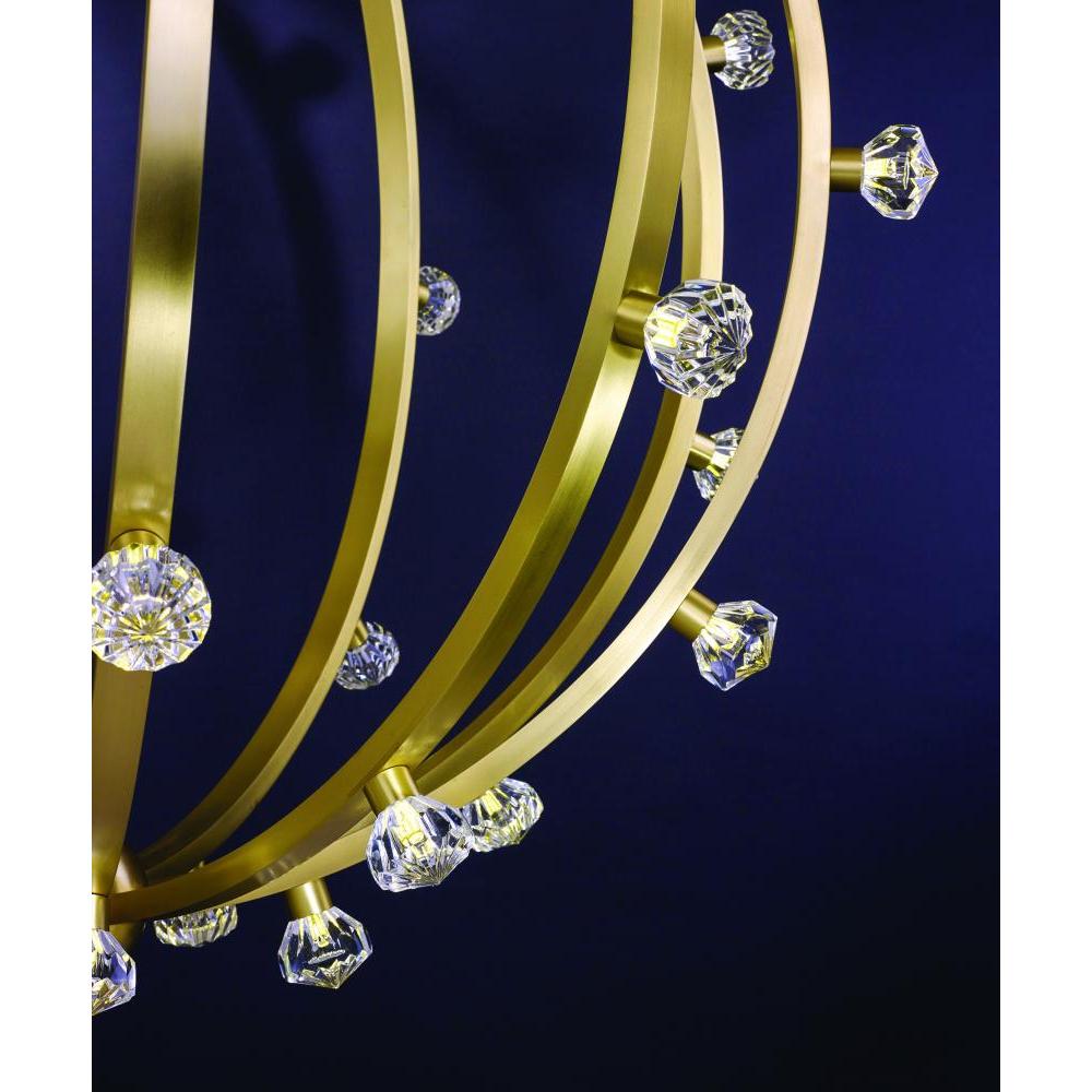 Studio M NORMA JEANE SM23776BCSBR Pendant Traditional - Satin Brass