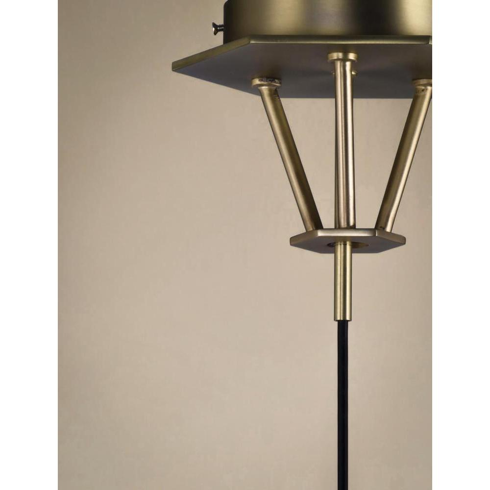 Studio M 10 CARAT SM23783BCSNSBR Pendant Traditional - Satin Nickel Satin Brass