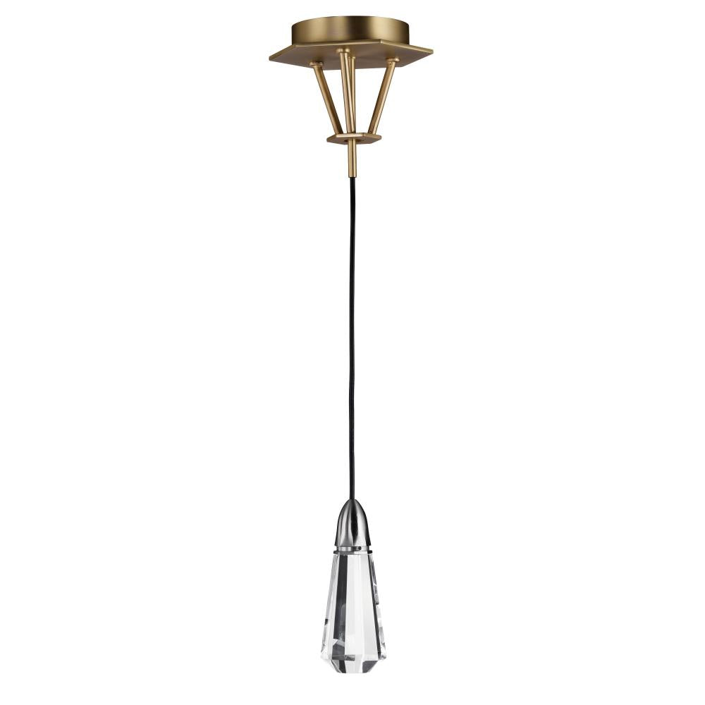 Studio M 10 CARAT SM23783BCSNSBR Pendant Traditional - Satin Nickel Satin Brass