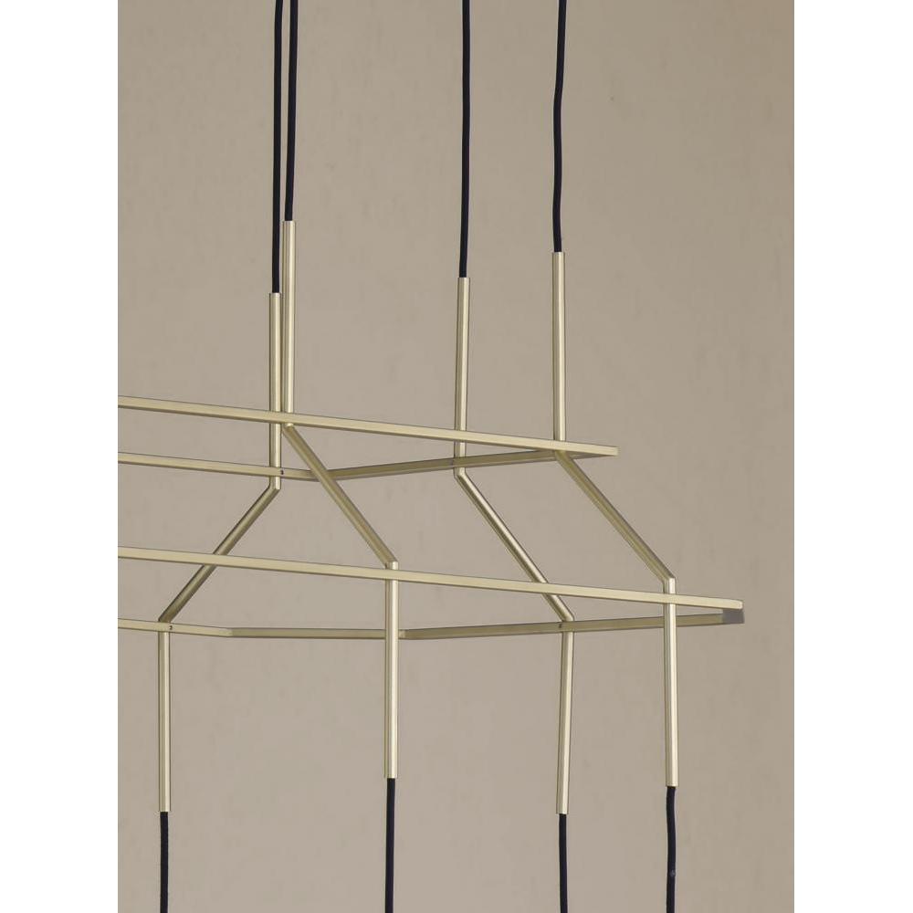 Studio M 10 CARAT SM23787BCSNSBR Pendant Traditional - Satin Nickel Satin Brass