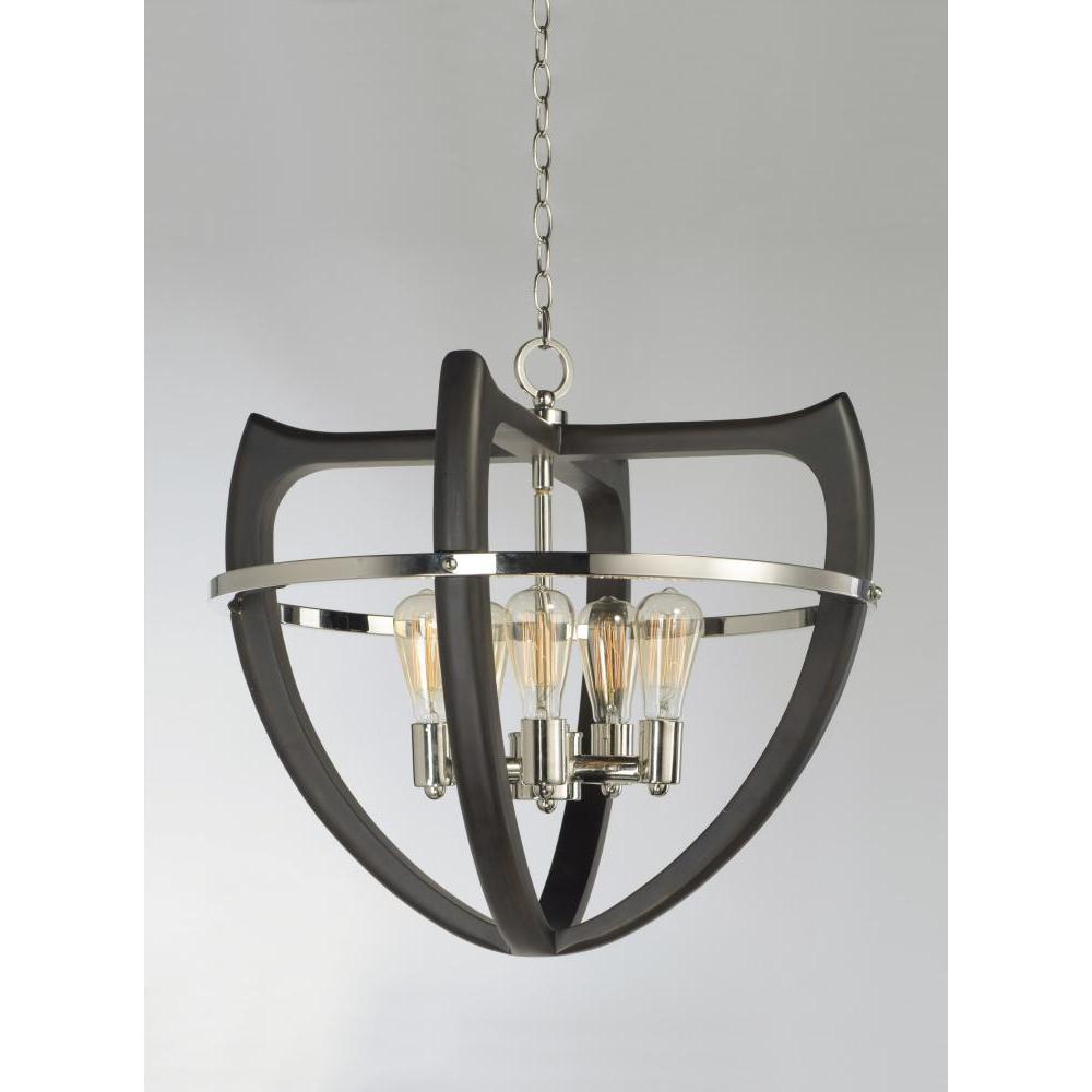 Studio M CRESCENDO SM23805WEPN Pendant Traditional - Wenge Polished Nickel