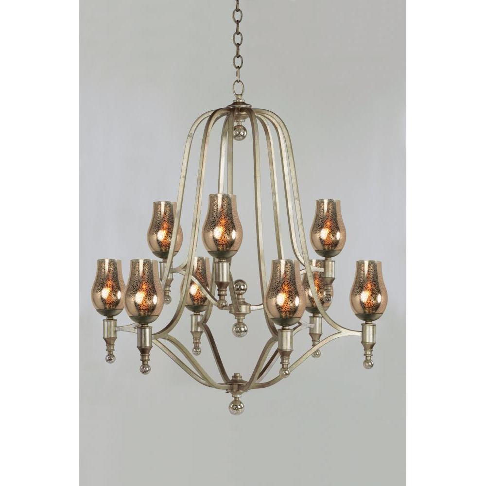 Studio M MIRABELLE SM23977MGSG Chandelier Traditional - Silver Gold