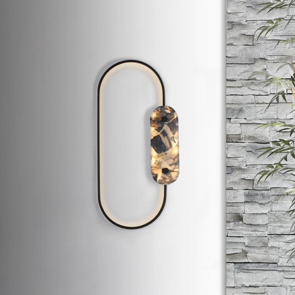 Studio M STONEWALL SM24801ARYBK Sconce Traditional - Black