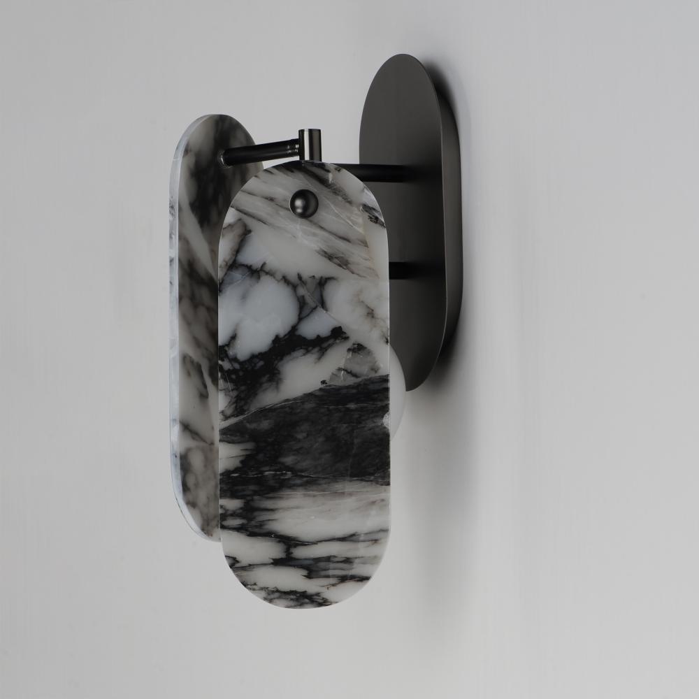 Studio M MEGALITH - STONE SM24810ARYGM Sconce Traditional - Gunmetal