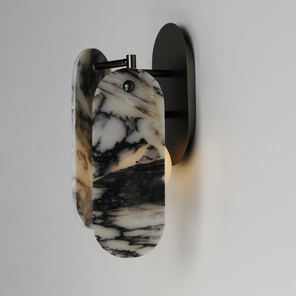 Studio M MEGALITH - STONE SM24810ARYGM Sconce Traditional - Gunmetal