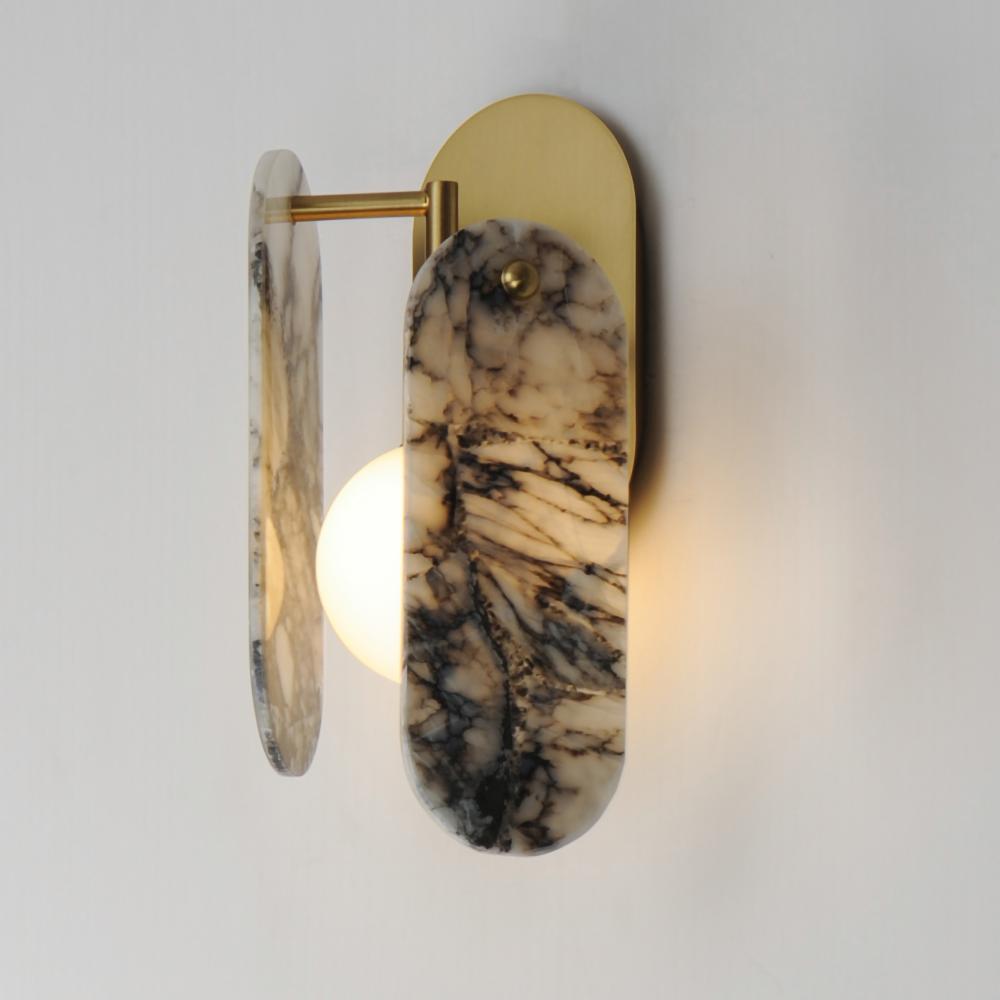 Studio M MEGALITH - STONE SM24810ARYNAB Sconce - Natural Aged Brass