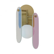 Studio M MEGALITH - GLASS SM24810DCNAB Sconce - Natural Aged Brass