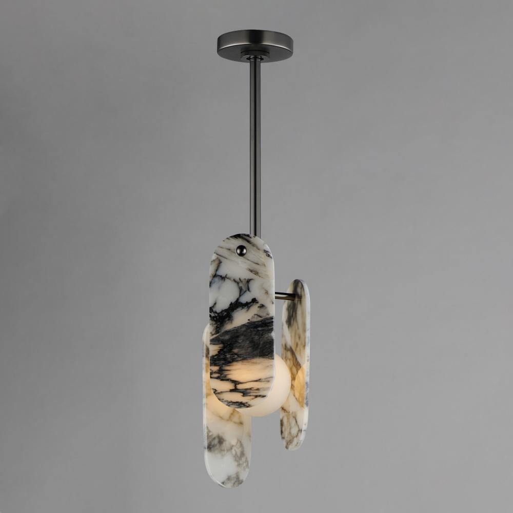 Studio M MEGALITH - STONE SM24811ARYGM Pendant Traditional - Gunmetal
