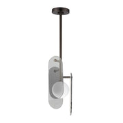 Studio M MEGALITH - GLASS SM24811MSKBBZ Pendant - Brushed Bronze