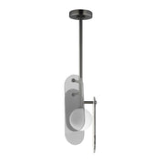Studio M MEGALITH - GLASS SM24811MSKGM Pendant - Gunmetal
