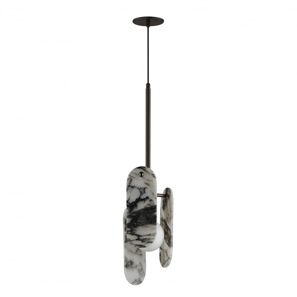 Studio M MEGALITH - STONE SM24812ARYBBZ Pendant - Brushed Bronze
