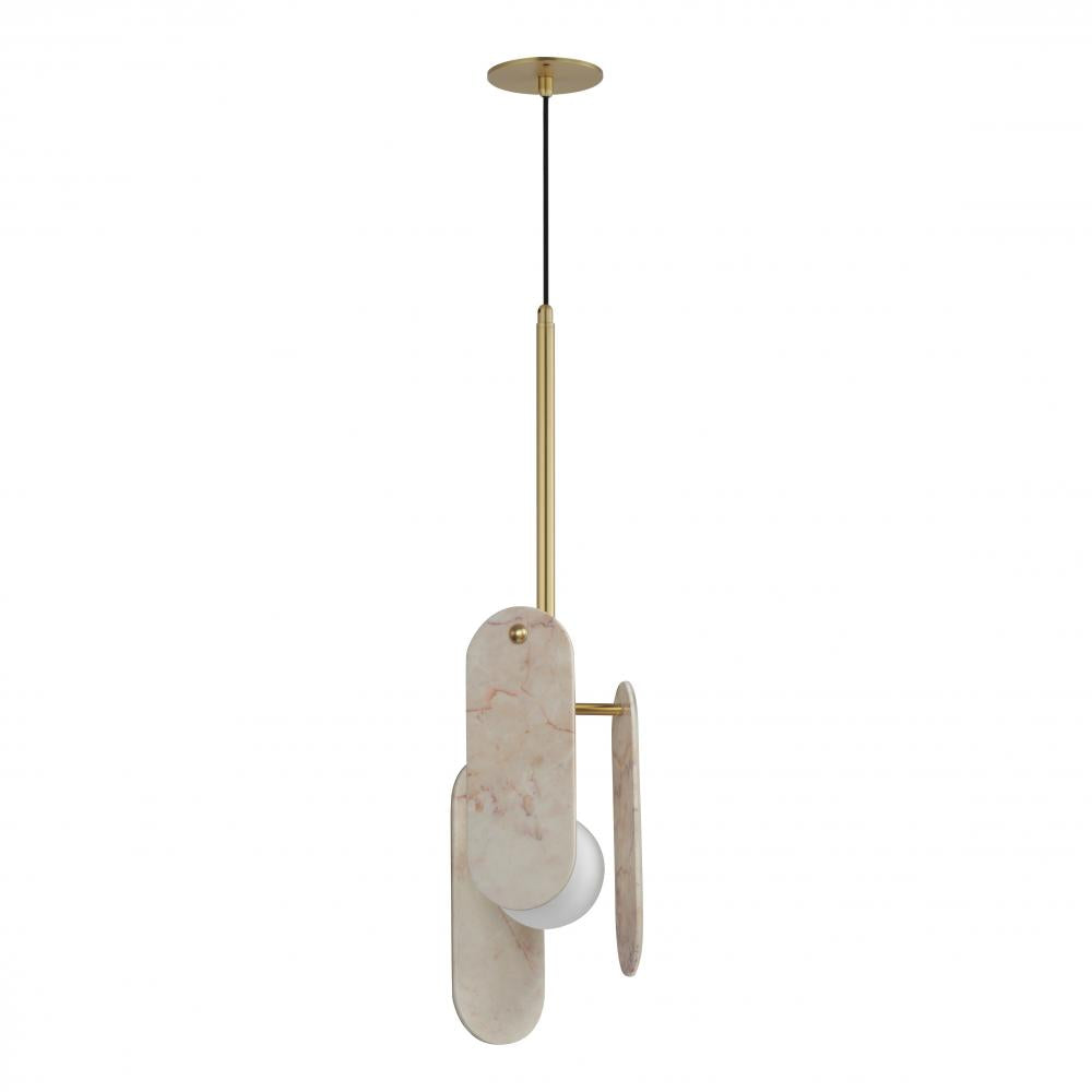 Studio M MEGALITH - STONE SM24812RJNAB Pendant - Natural Aged Brass