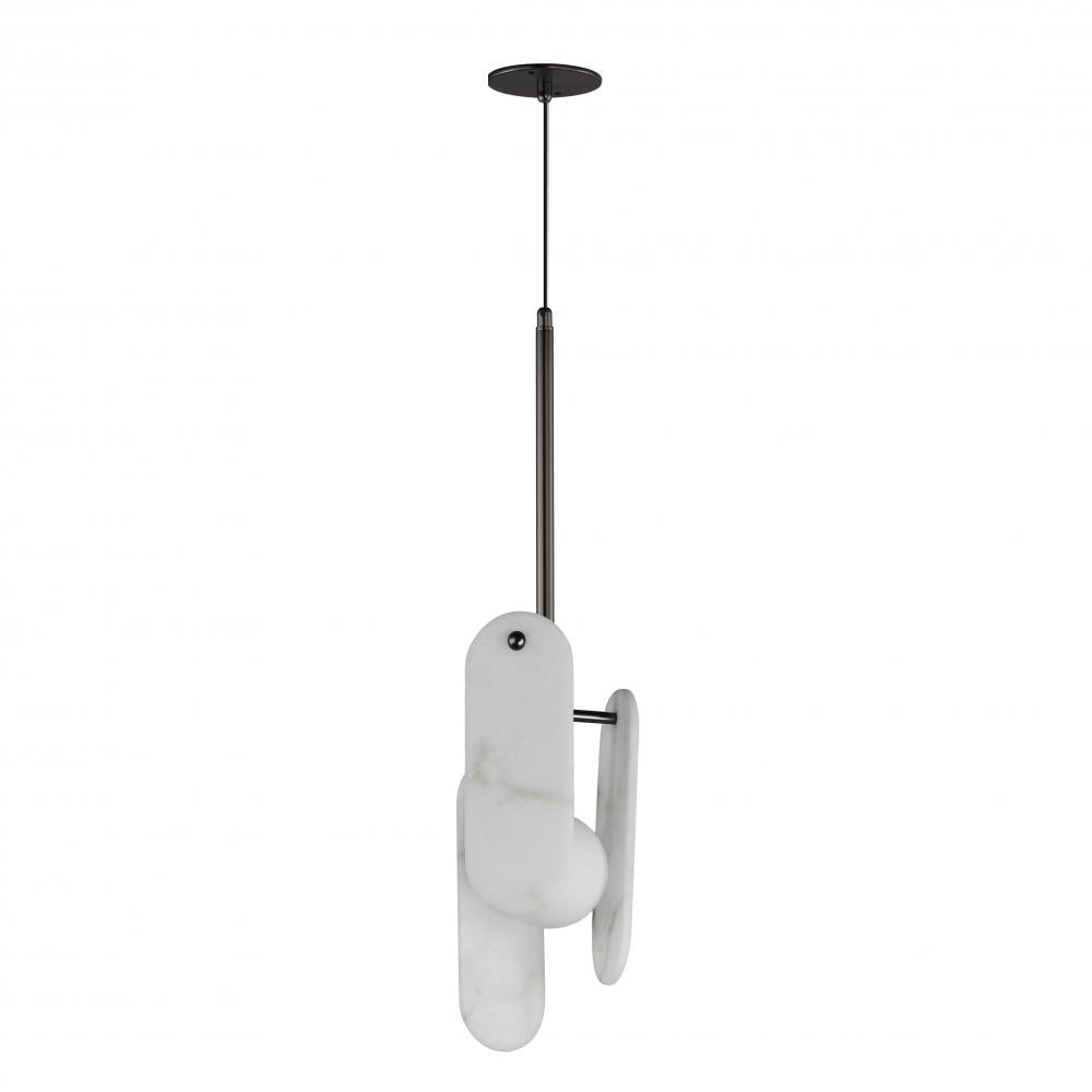 Studio M MEGALITH - STONE SM24812WAGM Pendant - Gunmetal