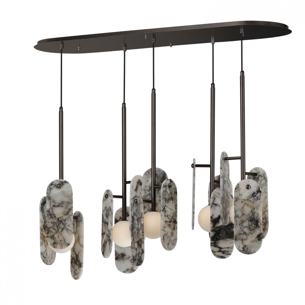 Studio M MEGALITH - STONE SM24815ARYBBZ Pendant Traditional - Brushed Bronze