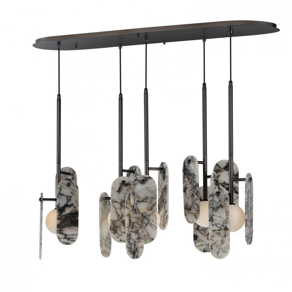 Studio M MEGALITH - STONE SM24815ARYGM Pendant Traditional - Gunmetal