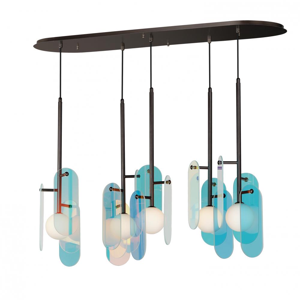Studio M MEGALITH - GLASS SM24815DCBBZ Pendant Traditional - Brushed Bronze