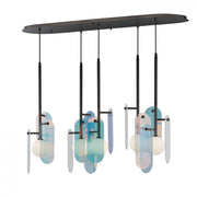 Studio M MEGALITH - GLASS SM24815DCGM Pendant Traditional - Gunmetal