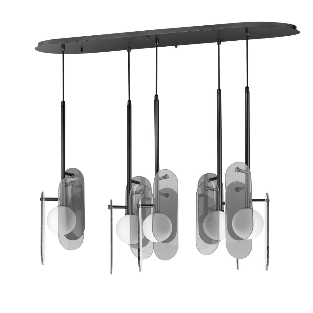 Studio M MEGALITH - GLASS SM24815MSKGM Pendant - Gunmetal