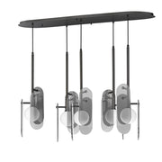 Studio M MEGALITH - GLASS SM24815MSKGM Pendant - Gunmetal