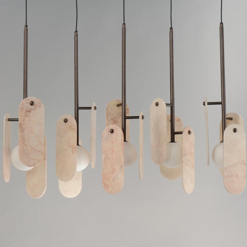 Studio M MEGALITH - STONE SM24815RJBBZ Pendant Traditional - Brushed Bronze